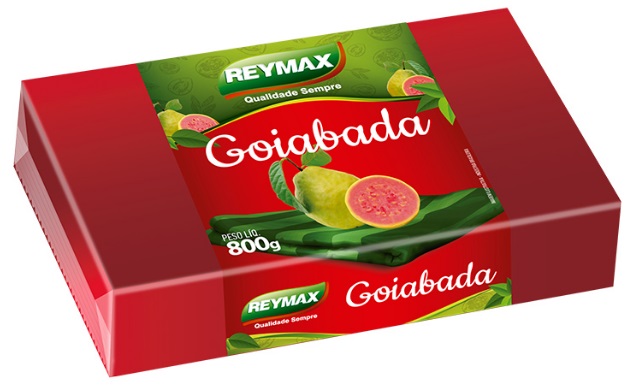 Goiabada Barra Reymax 800 gramas